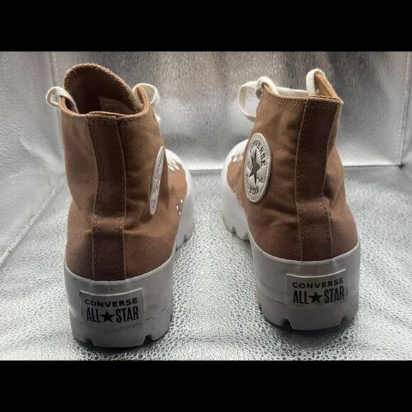 Size 8.5 - Converse Chuck Taylor All Star Lugged Mineral Clay‎ A02565C Women's - Picture 9 of 12